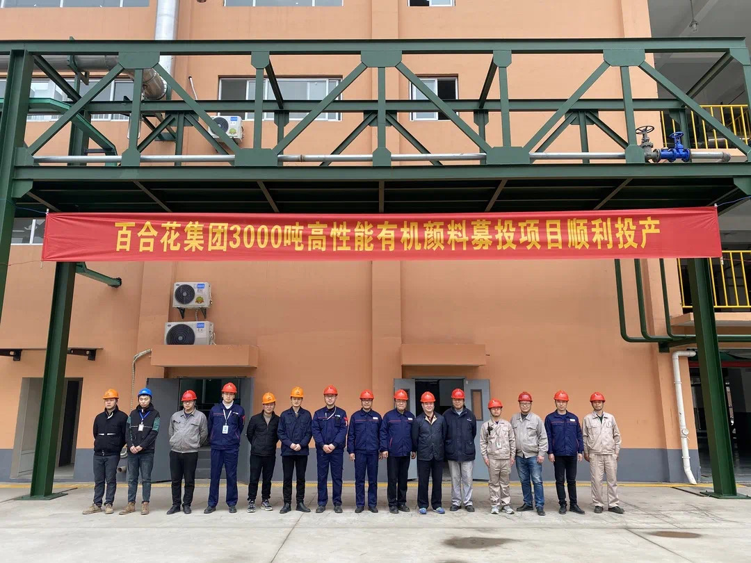 亿万先生集团年产3000吨高性能有机颜料募投项目顺利投产